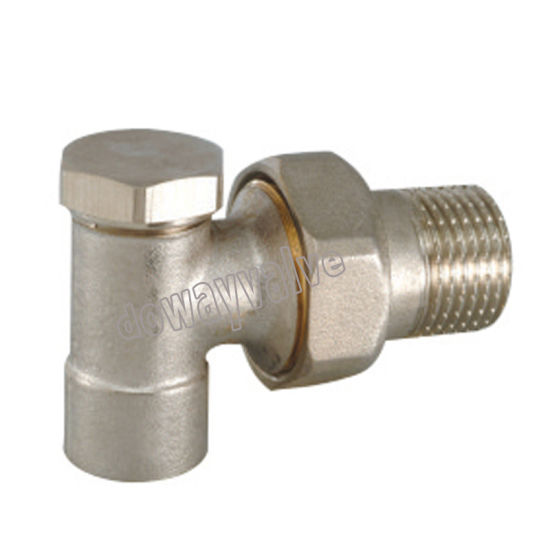 Valve de radiateur automatique en laiton d'angle 1/2 "