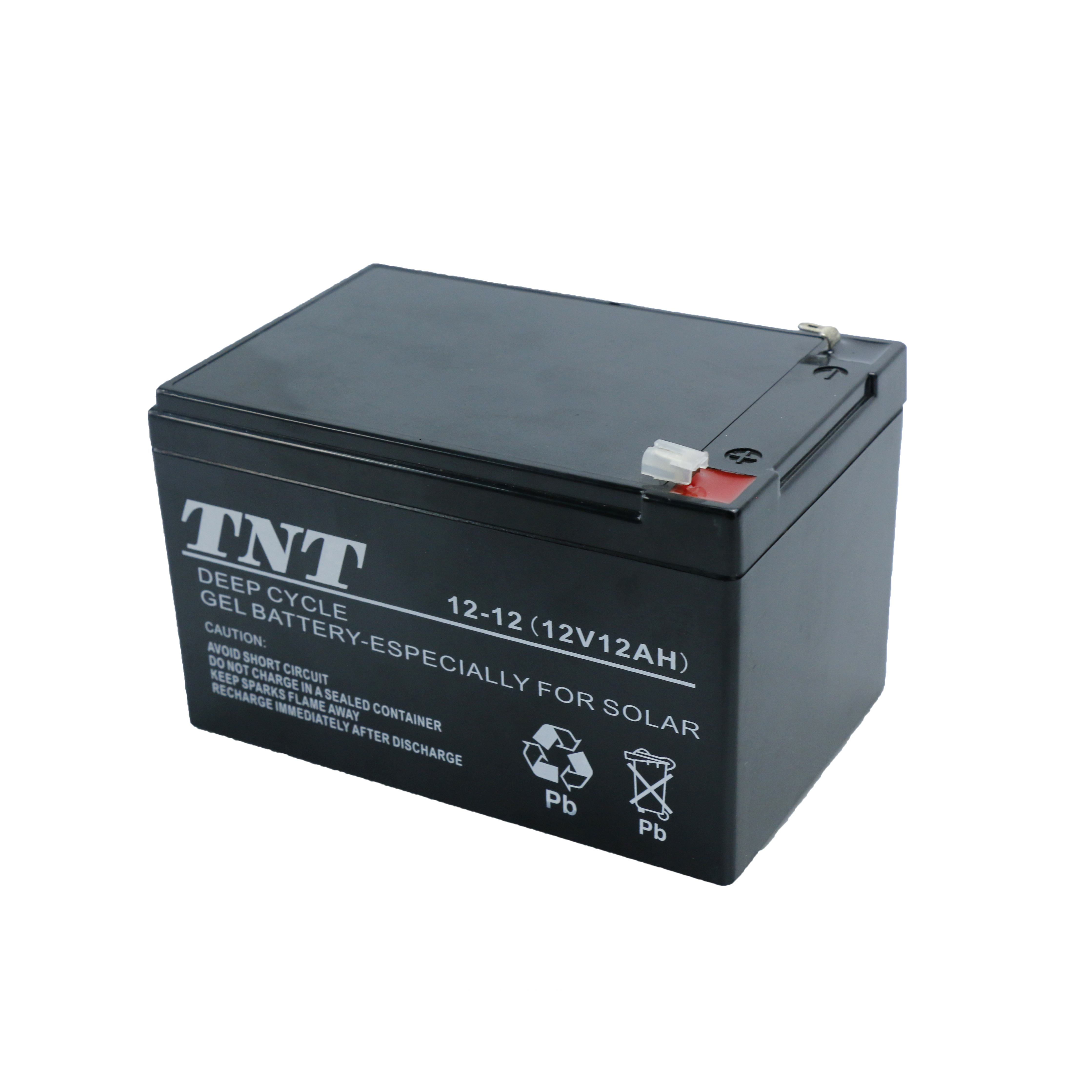 12V 12Ah Deep Cycle UPS Lead-acid Battery for Storageand Backup 