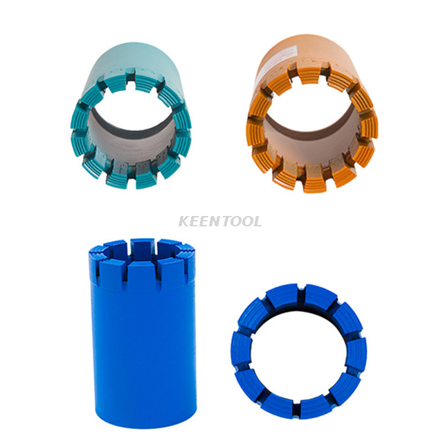 Пропитанные алмазом геологические буровые коронки Bq Nq Hq Pq