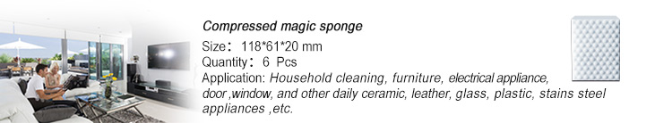 New Design Household Cleaning pack  12pcs from lfsponge include Compressed-magic-sponge El nuevo paquete de limpieza para el hogar de diseño 12pcs de lfsponge incluye Compressed-magic-sponge