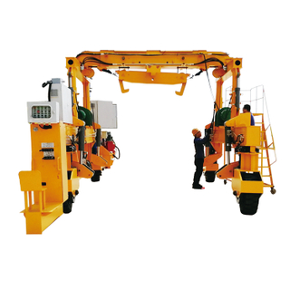 Wheel-type Rail Laying Crane