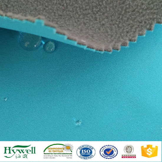 Telas suaves impermeables de 3 capas de Wateroroof Shell para la ropa al aire libre
