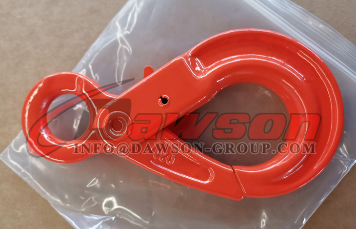DS737 G80 Gancho autobloqueante de ojo mejorado para eslingas de cadena de elevaci&oacute;n - Dawson Group Ltd. - Fabricante, proveedor y f&aacute;brica de China