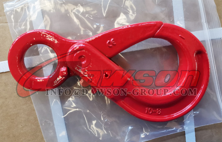 G80 DS081 Gancho autoblocante de tipo europeo para eslingas de cadena de elevaci&oacute;n de gr&uacute;as - Dawson Group Ltd. - Fabricante, proveedor y f&aacute;brica de China