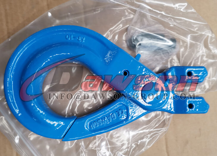 Gancho autoblocante de horquilla forjado G100, Gancho de horquilla de grado 100 - Dawson Group Ltd. - Fabricante, proveedor de China