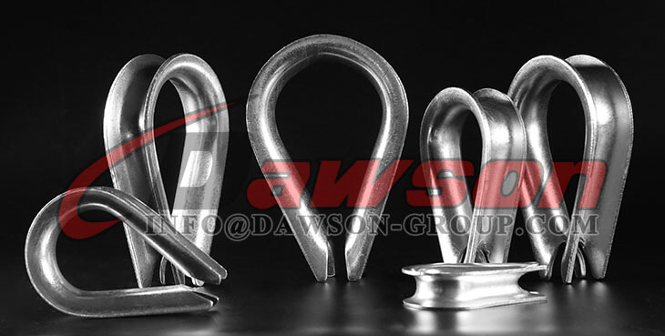 Dedal de cable galvanizado DIN 6899 tipo B, Dedales de cable - Dawson Group Ltd. - Fabricante, proveedor, f&aacute;brica de China