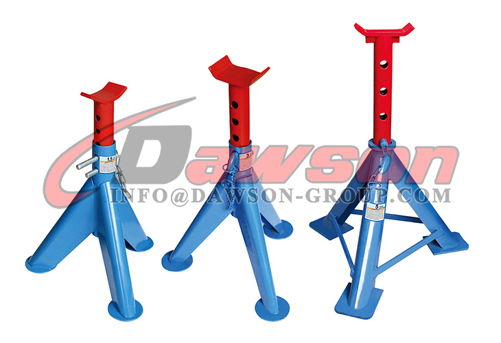 Soporte de gato de soldadura de 1,5 toneladas, 3 toneladas y 5 toneladas, soporte de gato de eje tipo trinquete - Dawson Group Ltd. - Fabricante, f&aacute;brica de China