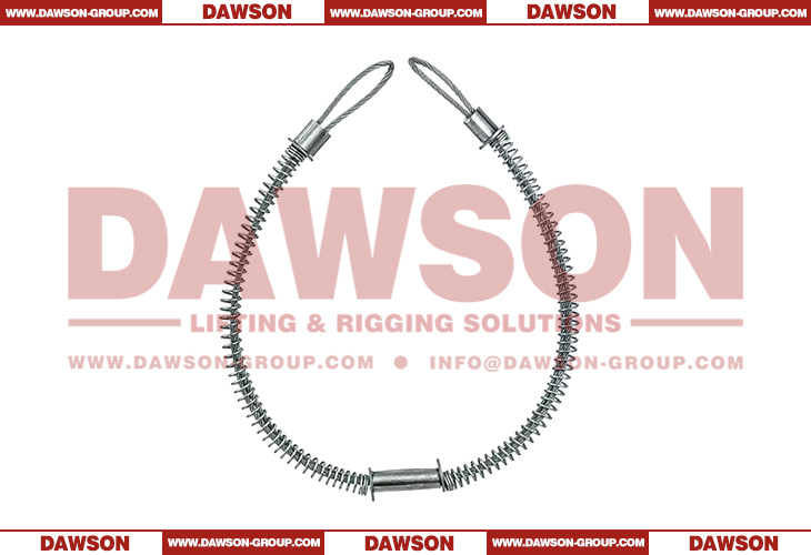 Cable de seguridad Whipcheck resistente a la corrosi&oacute;n y al &oacute;xido de acero al carbono galvanizado DAWSON Cable de control de l&aacute;tigo de manguera a manguera - Dawson Group Ltd. - Fabricante, f&aacute;brica de China