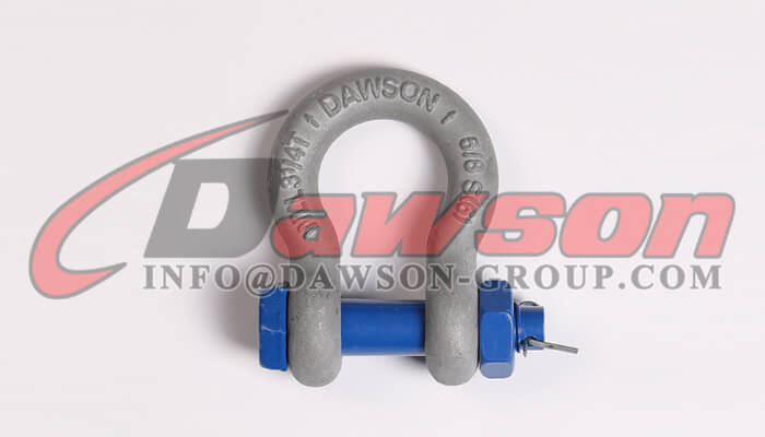 Grillete de arco tipo EE. UU. galvanizado en caliente de la marca Dawson con pasador de seguridad, grillete de anclaje tipo perno S6 - Dawson Group Ltd. - Fabricante, proveedor y f&aacute;brica de China