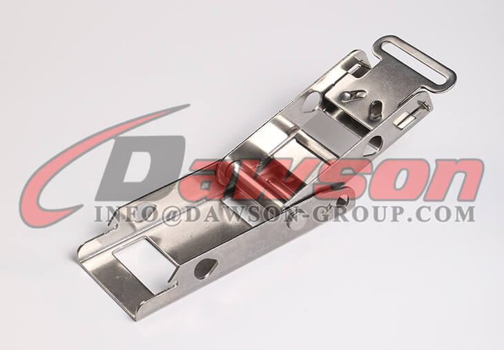 DSPRB-12C 3300LBS 1500KGS 2 インチステンレススチールオーバーセンターバックル、50MM ウェビング用プルバックル