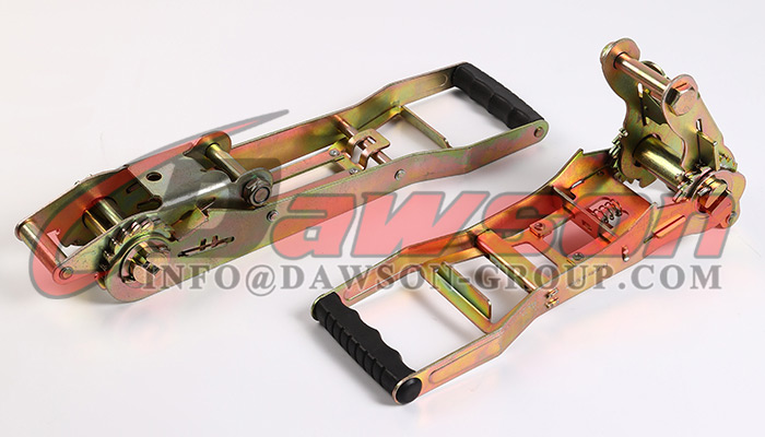 5T エルゴ ラチェット バックル、5000 kg ヘビーデューティ ロング レバー人間工学に基づいたラチェット ラッシング バックル - Dawson Group Ltd. - 中国工場、サプライヤー、メーカー