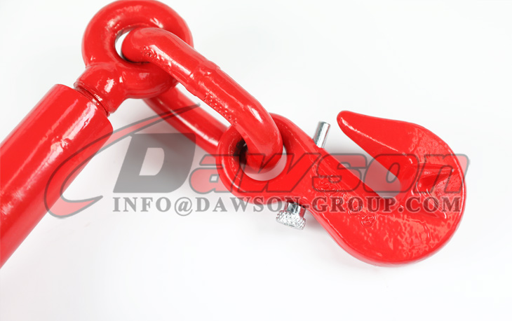 Carpeta de trinquete G80 con ganchos de seguridad, Carpeta de carga tipo trinquete de grado 80 - Dawson Group Ltd. - F&aacute;brica, fabricante, proveedor de China