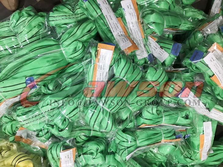 Eslingas redondas de poli&eacute;ster WLL 2T - Dawson Group Ltd. - Proveedor y fabricante de China