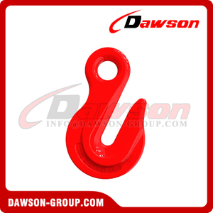 DS027 G80 US Tipo 1/4''-7/8'' Gancho de agarre para eslingas de cadena de elevación de grúa