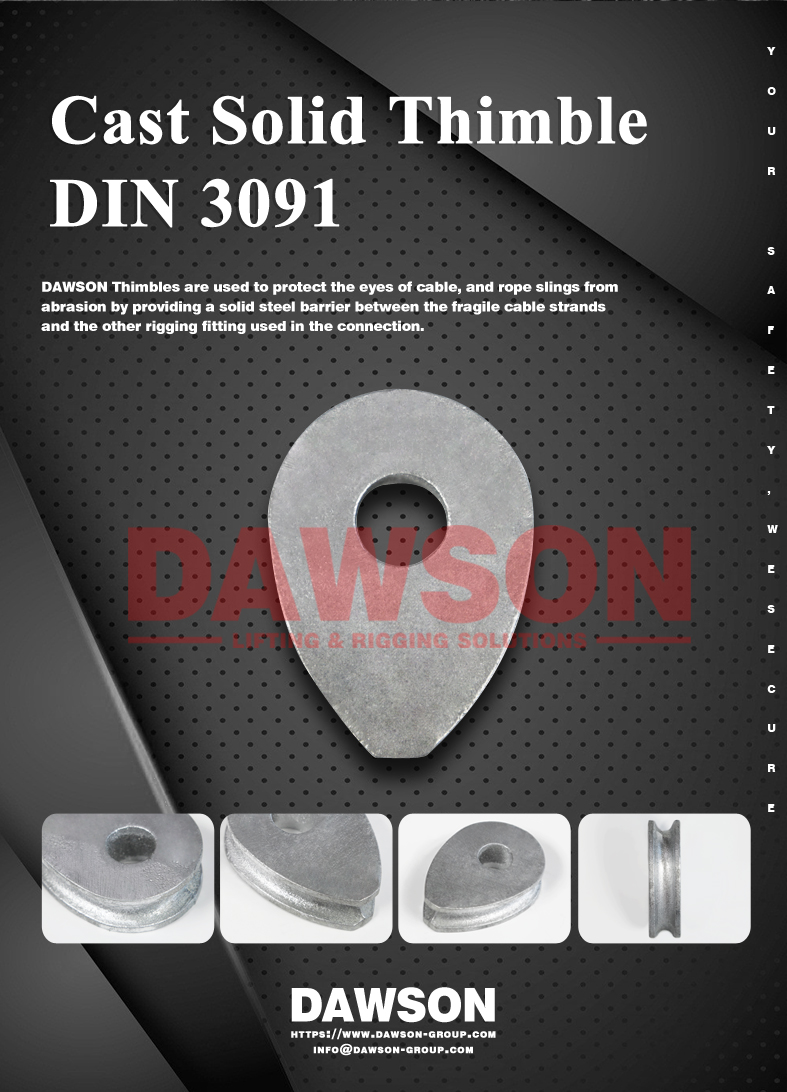 Dedal macizo fundido DIN 3091 - Dawson Group Ltd. - Fabricante, proveedor y f&aacute;brica de China