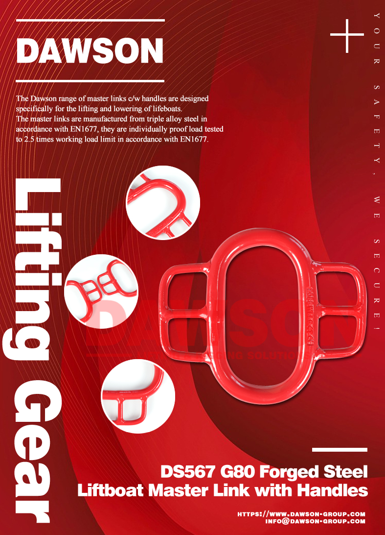 DS567 G80 ハンドル付き鍛造スチール リフトボート マスター リンク - Dawson Group Ltd. - 中国メーカー、サプライヤー、工場