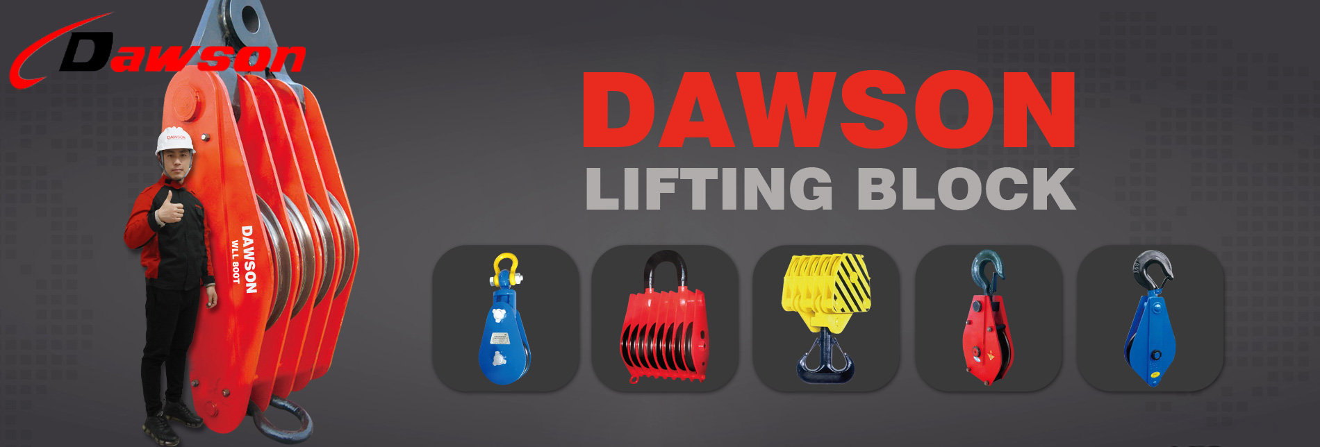 Heavy Duty Snatch Blocks, Pulley Block - Dawson Group Ltd. - China Manufacturer, Supplier