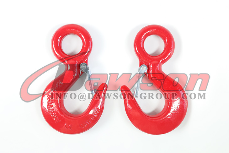 DS039 G80 Gancho para cabestrillo con pestillo para cadena de elevaci&oacute;n - Dawson Group Ltd. - Proveedor y fabricante de China