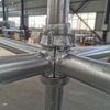 Sistema de colas de andamio galvanizado vertical estándar