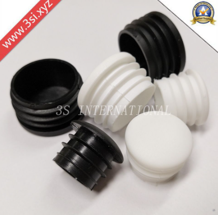 Steel Plastic Chair Fittings Round PE Caps