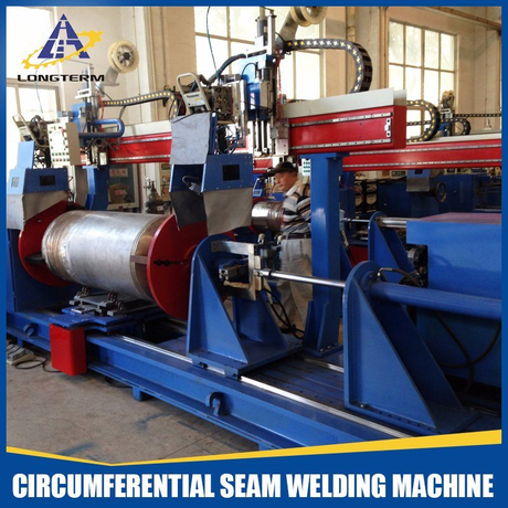 Circumferential Seam Welding Machine for LNG Cylinder