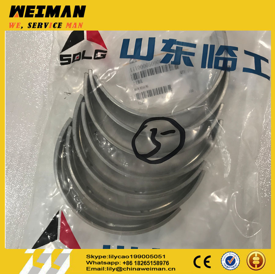 sdlg LG6225E excavator parts MAIN BEARING 1005081-56D 4110000509060