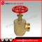 Fire Hose Angle Valve with F1.5"NPT Inlet and 1.5"Nh Outlet