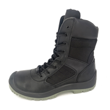 fashionable safety boots steel plate steel toe labor insurance genuine Leather Shoes military botas de seguridad industrial