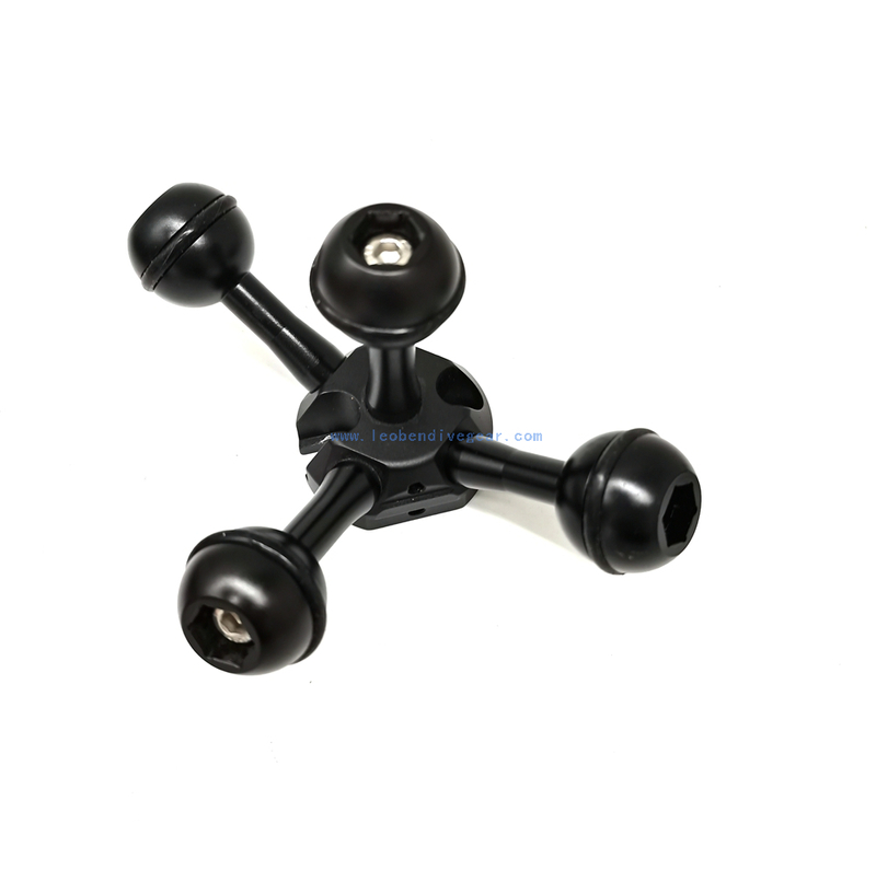 Underwater Quad Ball Adaptor Kit with 2 Ball Adaptors