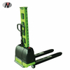 500Kg Self Load electric pallet truck lift stacker Lifting up 800mm to 1300mm