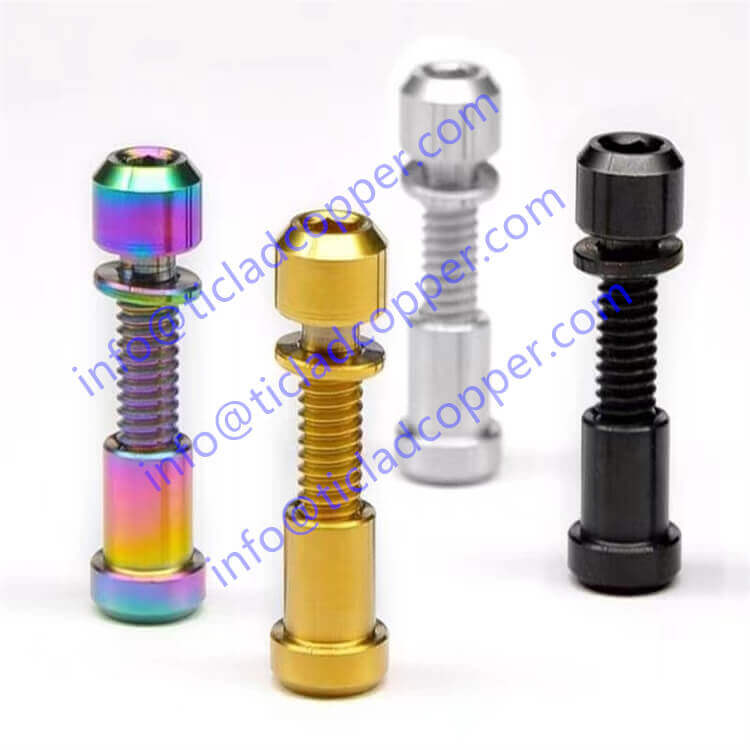 Titanium Bolts for Wheel Hub, Ti Screws/ Forged TITANIUM BOLTS FOR CAR