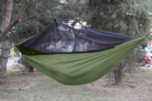 Camping Sleeping Hammock Intergrated with Bug Net