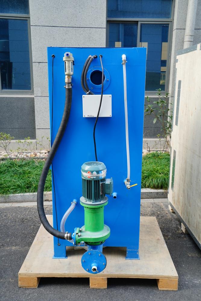 Aqua water vapour blasting cabinet