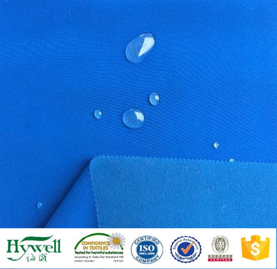Tejido softshell impermeable de 3 capas con forro polar polar para chaqueta
