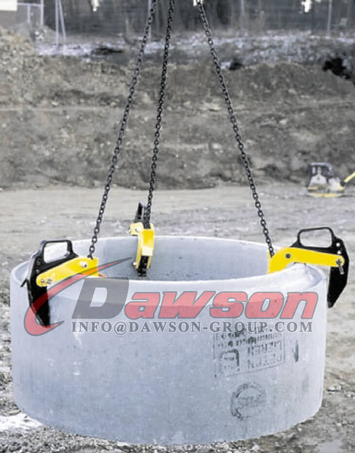 تطبيق مشبك رفع الأنابيب العمودي الخرساني - Dawson Group Ltd. - المورد الصيني