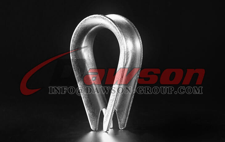 亜鉛メッキワイヤーロープシンブルDIN 6899タイプB - Dawson Group Ltd. - 中国メーカー、サプライヤー