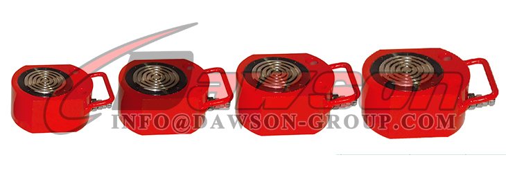 Ariete hidr&aacute;ulico de etapas m&uacute;ltiples 10-100T, Ariete de gato de cilindro hidr&aacute;ulico de etapas m&uacute;ltiples, Ariete de perfil bajo de gato plano de cilindro hidr&aacute;ulico - Dawson Group Ltd. - Fabricante, f&aacute;brica de China