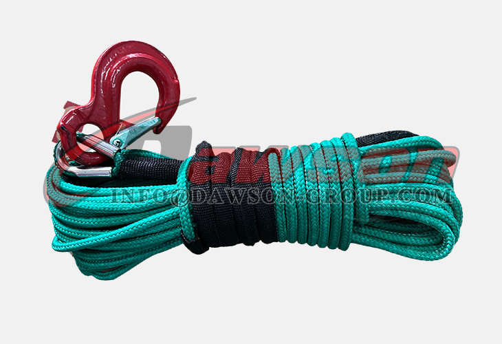 Cuerda de cabrestante sint&eacute;tica HMPE, cuerda trenzada de UHMWPE de 12 hebras, cuerda de recuperaci&oacute;n - Dawson Group Ltd. - Fabricante, f&aacute;brica de China