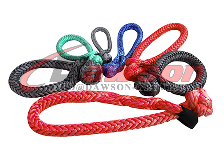 Grillete blando HMPE, cuerda UHMWPE trenzada simple de 12 soportes para recuperaci&oacute;n todoterreno, marina, agricultura, miner&iacute;a industrial - Dawson Group Ltd. - Proveedor de China, F&aacute;brica