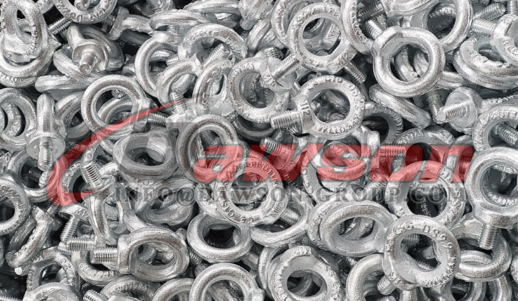 Pernos de ojo galvanizados DIN 580 Tornillo de ojo de elevaci&oacute;n - Dawson Group Ltd. - Fabricante, proveedor de China
