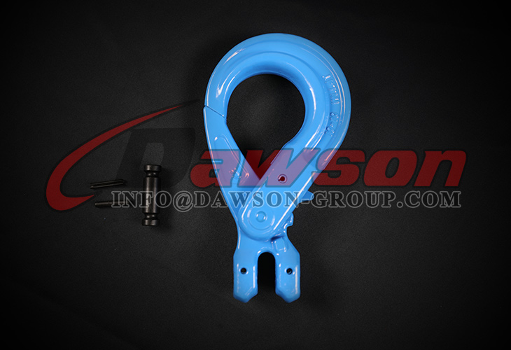 DS1006 G100 WLL 4T Gancho autoblocante de horquilla forjada de tipo europeo para eslingas de cadena de elevaci&oacute;n - Dawson Group Ltd. - Fabricante, proveedor y f&aacute;brica de China