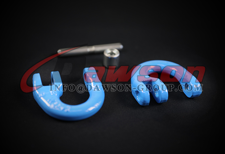 DS1001 G100 WLL 4T Elo de conex&atilde;o tipo europeu para lingas de corrente de eleva&ccedil;&atilde;o, elo de acoplamento - Dawson Group Ltd.