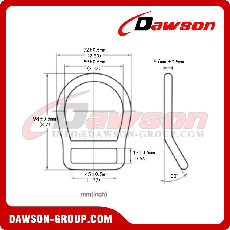 DSJ-3005-1 Ремни безопасности для защиты всего тела от падения с изогнутым штампованным D-образным кольцом, D-образное кольцо ремней безопасности из кованой стали диаметром 45 мм