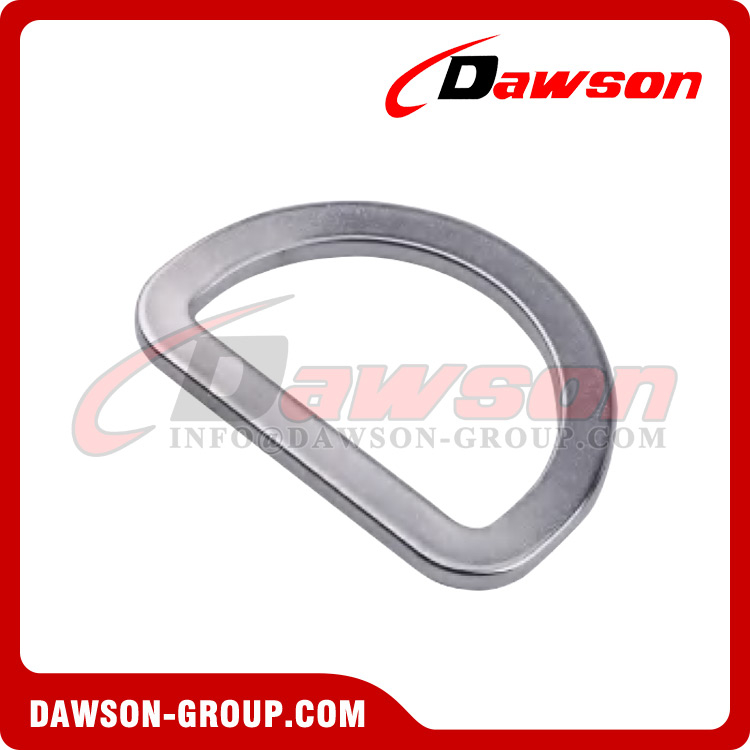 DSJ-3019 ملحقات حزام الأمان لكامل الجسم، حلقة على شكل حرف D، حلقة على شكل حرف D لحزام الأمان من الصفائح الفولاذية