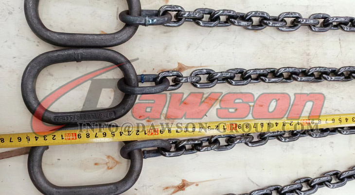 Eslinga de cadena de triple pierna de grado 80, Eslinga de cadena G80 para elevaci&oacute;n y amarre - Dawson Group Ltd. - Fabricante, proveedor de China