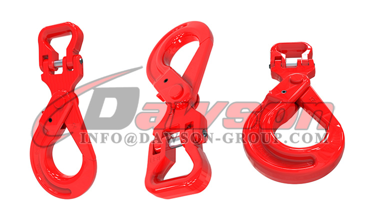 Gancho autoblocante DS110 G80 para eslinga web con medio eslab&oacute;n - Dawson Group Ltd. - Fabricante, proveedor y f&aacute;brica de China