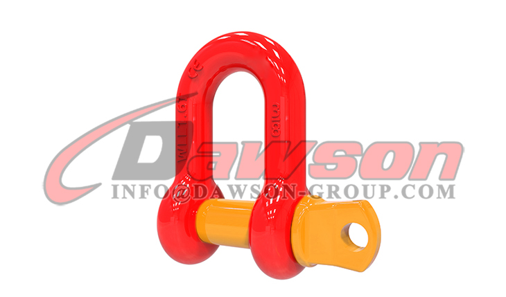 Grillete en forma de D de aleaci&oacute;n tipo tornillo DS759 G8, grillete de cadena con pasador de tornillo para elevaci&oacute;n - Dawson Group Ltd. - F&aacute;brica de China, fabricante