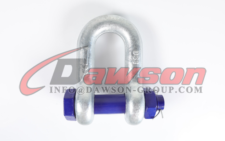 Grillete de cadena tipo EE. UU. galvanizado en caliente DG2150 con pasador de seguridad, grillete tipo Dee con perno S6 - Dawson Group Ltd. - Fabricante, proveedor de China