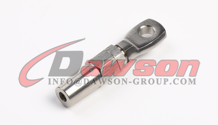 AISI316 ステンレス鋼ワイヤー ロープ スエージレス アイ ターミナル、メトリック、SS316 スエージレス アイ ターミナル - Dawson Group Ltd. - 中国工場、メーカー、サプライヤー