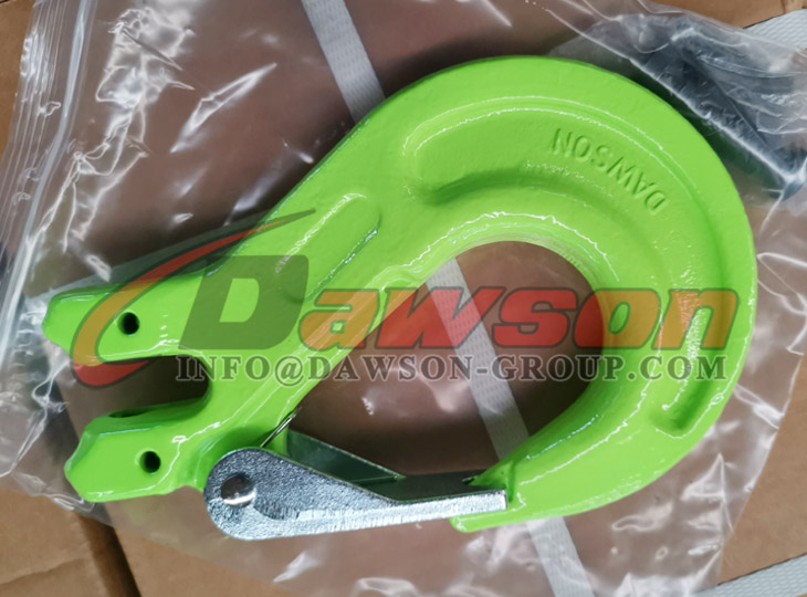 Крюк для ремня с головкой DS1004 G100 с предохранительной защелкой для крепления цепного стропа - Dawson Group Ltd. - Китайский производитель, поставщик, завод